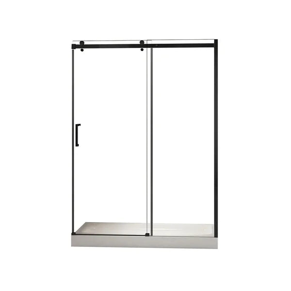 CLD-60BK 60'' Matte Black Shower Door