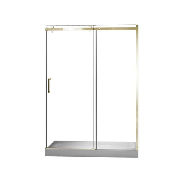 CLD-60GD-II Brushed Brass Shower Door